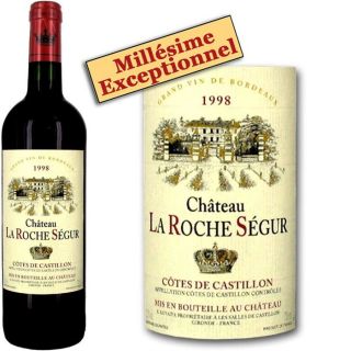 / Vente VIN ROUGE Château La Roche Ségur 98