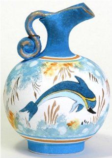 Minoan Dolphin Oinochoe Greek Vase