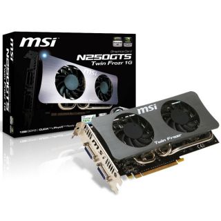 Geforce GTS 250 Twin Frozr   Achat / Vente CARTE GRAPHIQUE MSI GTS 250