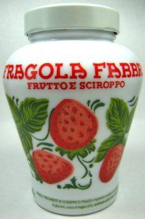 Fragola Fabbri Strawberries in Syrup 600gr Crock Grocery