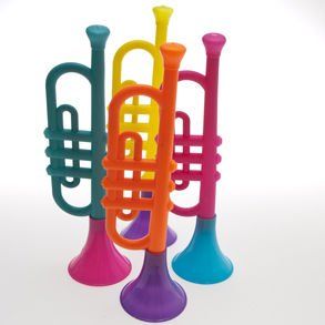 Plastic Trumpet Toys & Games