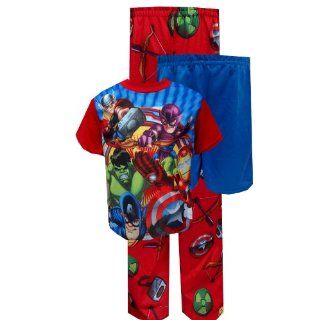 Marvel Comics Superhero Squad 3 Piece Toddler Pajamas for boys