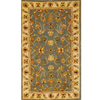 Indo Mahal Hand tufted Blue/ Ivory Rug (33 x 53) Today $79.99 3.8