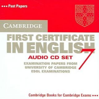 DICTIONNAIRE   LANGUE CAMBRIDGE FIRST CERTIFICATE IN ENGLISH 7 STUDENT