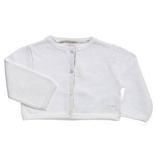 Burberry Girls White Button front Cardigan Today $59.99