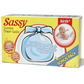 Sassy Disposable Diaper Sacks (200 Count ) Today $13.43