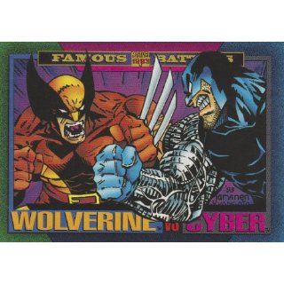 Wolverine vs. Cyber #161 (Marvel Universe Series 4 Trading