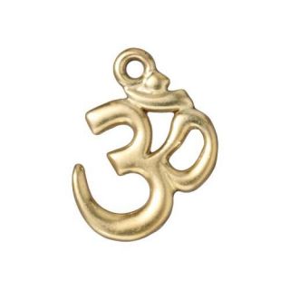 22k Goldplated Om Ohm Aum Hindu Pendants (Pack of 2)