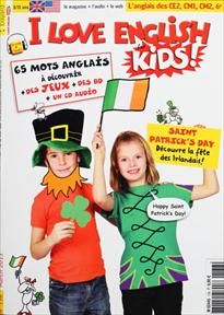 LOVE ENGLISH FOR KIDS   abonnement magazine I LOVE ENGLISH FOR KIDS