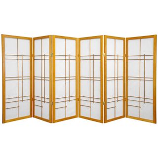 Wood Eudes 6 panel Room Divider (China)