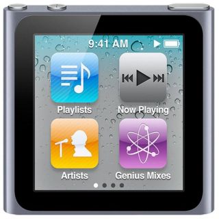 Apple iPod nano 16GB 6th Generation Graphite (Refurbished)