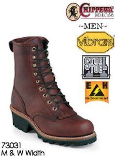 Chippewa LOGGER 8 Redwood Steel Toe 73031 Shoes