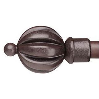 Cassidy West 66 to 108 inch Rustica Curtain Rod Set