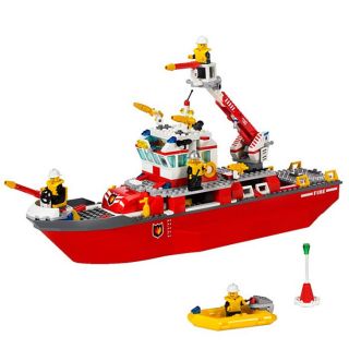 Lego Le Bateau des Pompiers   Achat / Vente JEU ASSEMBLAGE
