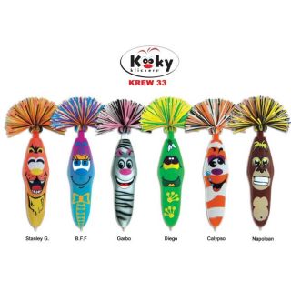 Kooky Klicker Zoo Krew 33 Pens (Set of 6)