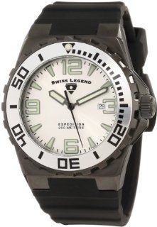 Swiss Legend Mens 10008 BB 02S SB Expedition Silver Dial Watch