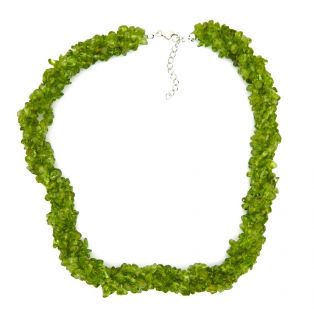 Pearlz Ocean Sterling Silver Peridot Chips Necklace Today $31.99 2.0