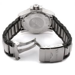 Invicta Mens Reserve Black Ion plated and Stainless Steel Watch
