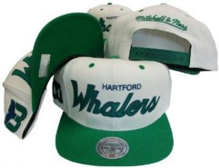 Hartford Whalers Script White/GreenTwo Tone Snapback