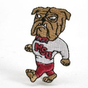 Mississippi State Bulldogs Emroidered Stick on Patch