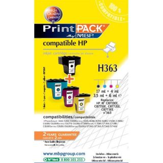 363   Achat / Vente CARTOUCHE IMPRIMANTE Pack compatible HP 363