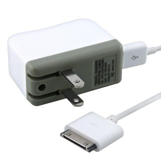 MYBAT Travel Charger/ Sync Cable for Apple iPad/ iPhone/ iPod Today $