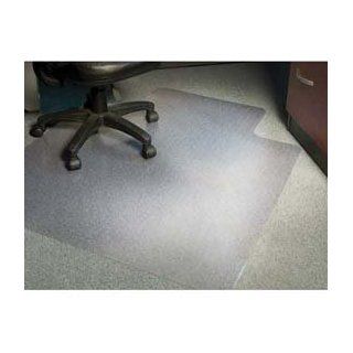 Aleco Anchorbar® Chairmat With Lip, 36W X 48L, .170 Thick, Beveled