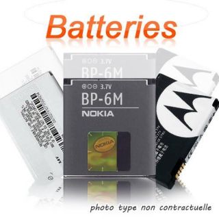 Batterie compatible MOTOROLA W375 850mAh   Achat / Vente ALIMENTATION