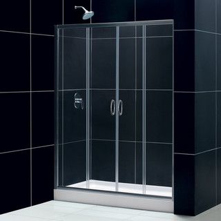 DreamLine Visions 60x72 inch Clear Glass Sliding Shower Door