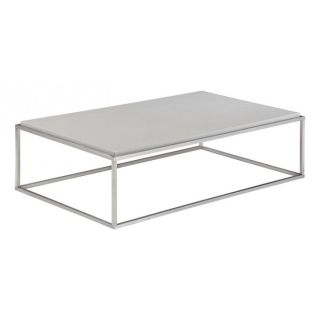 Table basse rectangulaire 110 cm laqué gris Ken…   Achat / Vente