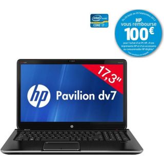 Pavilion dv7 7199ef   noir   Achat / Vente ORDINATEUR PORTABLE