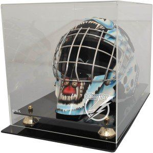 Tampa Bay Lightning Goalie Mask Display Case Sports