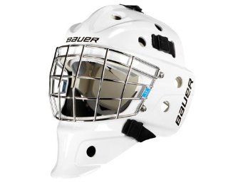 Bauer NME 3 Goalie Mask SR White