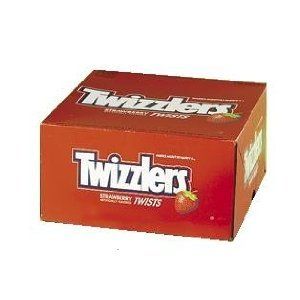 Twizzlers Strawberry Twists Cannister   180 Pack: Grocery