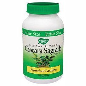 Way   Cascara Sagrada, 425 mg, 180 veggie caps