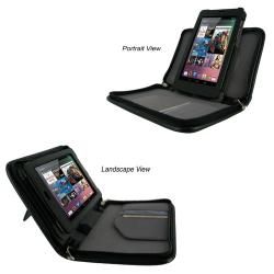 rooCASE Executive Portfolio Leather Case Cover Screen Protectors for