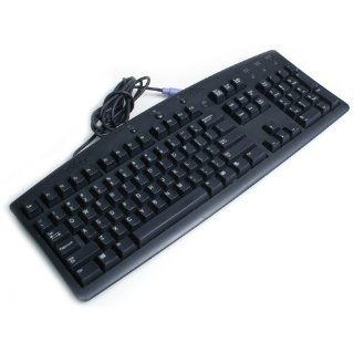 Genuine Dell Programmable MultiMedia PS/2 Black PC Computer Keyboard