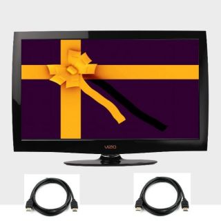 Vizio M220NV 22 inch LED TV with 2 HDMI Cables (Refurbished
