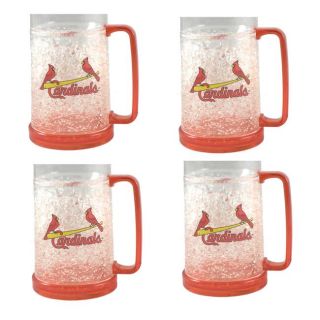 St. Louis Cardinals Freezer Mugs (Set of 4)