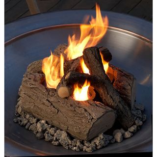Real Flame Gel burning Outdoor Log Set Today: $139.99 4.5 (2 reviews