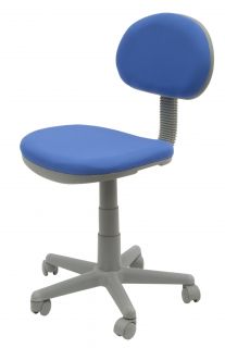 Studio Designs Blue/Gray Adjustable seat Deluxe Office/Task Chair