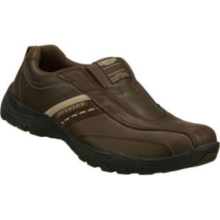 Mens Skechers Relaxed Fit Artifact Excavate Brown Today $69.95