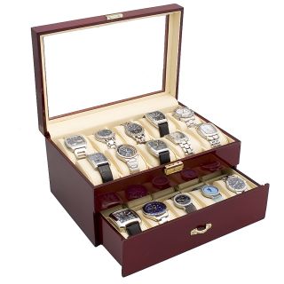 Glossy Rosewood 20 watch Storage Case Today $79.99 4.7 (42 reviews