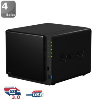 Synology Boîtier NAS 4 Baies DS413   Achat / Vente SERVEUR STOCKAGE