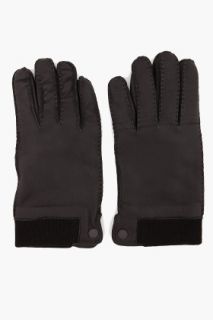 Theory Leather Kadlek Gloves for men