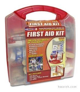 com Rapid Care First Aid Kit, 183 piece Unit