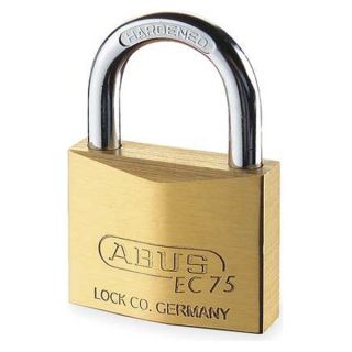 Abus 75/30 KD Padlock, Keyed Different, L 2 In