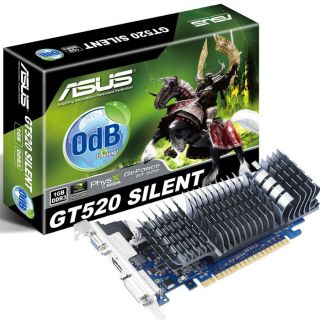 Asus GT520 1Go DDR3 Silent LP   Achat / Vente CARTE GRAPHIQUE Asus
