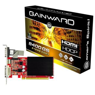 Gainward GeForce 8400GS 512Mo DDR3   Carte graphique Nvidia GeForce