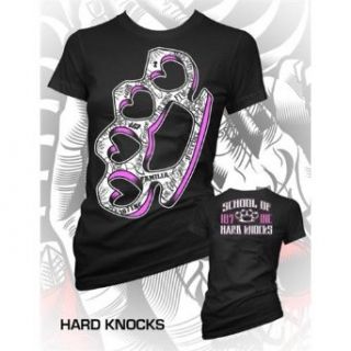 187 Inc Clothing Hard Knocks Womens Black Shirt: Clothing